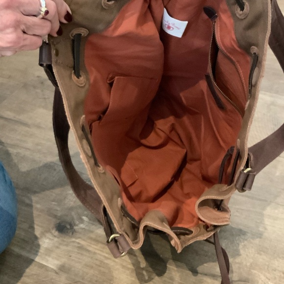 Lucky Brand Tan Leather Hobo Bag - Picture 5 of 8